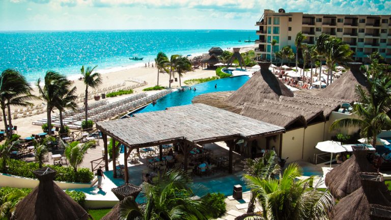 Overview Of The Pool And Beach