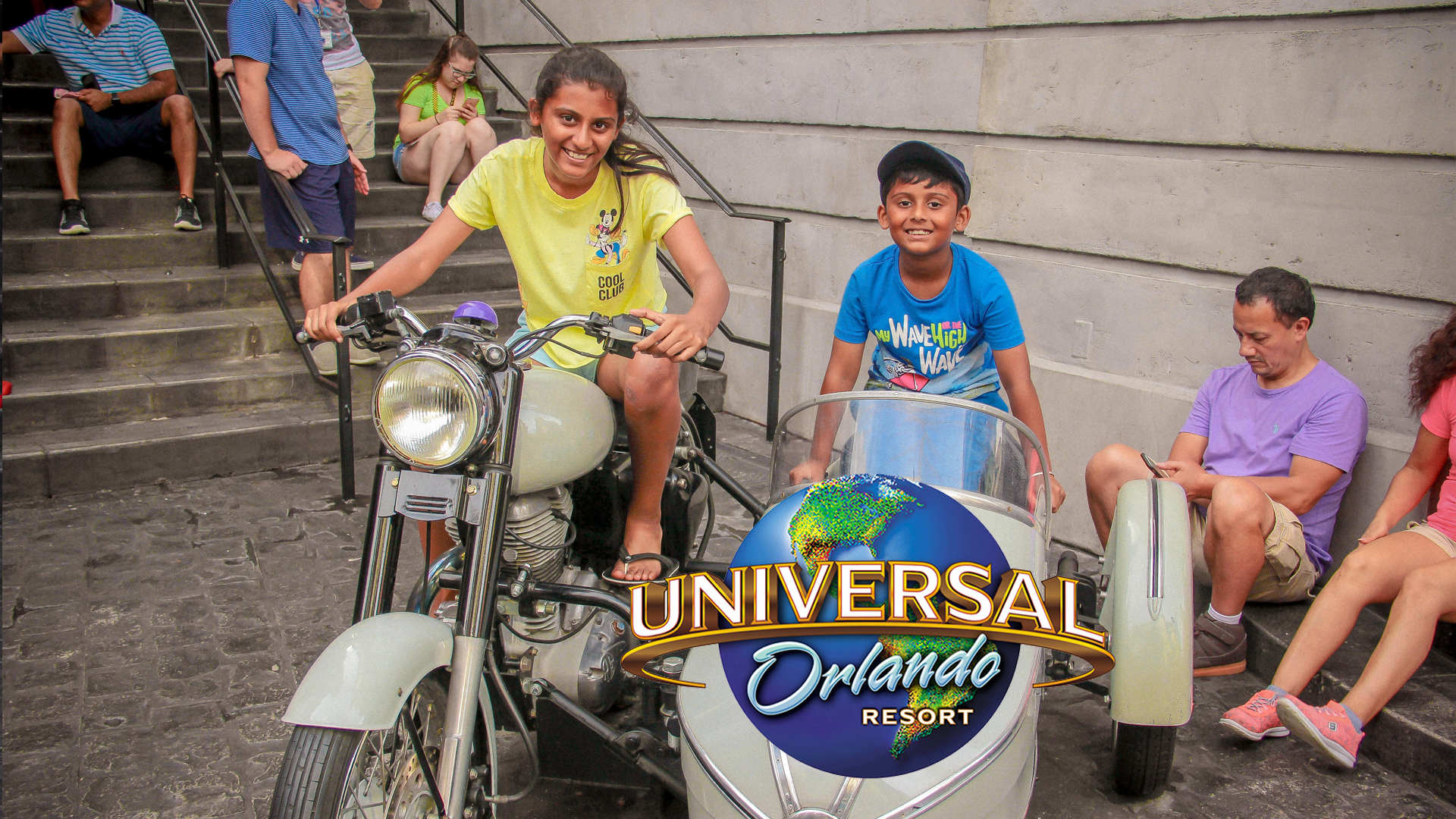 Shalini and Shivam at Universal Studios