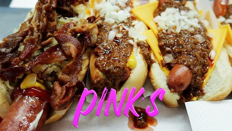 How We Feasted At The Original PINK's Hotdogs in LA