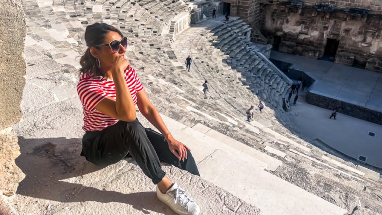 Me at Aspendos Ampitheatre