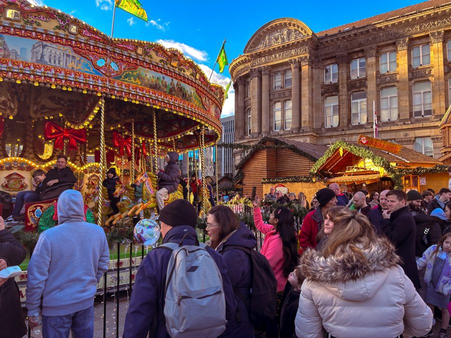 Carousel at Christmas Market