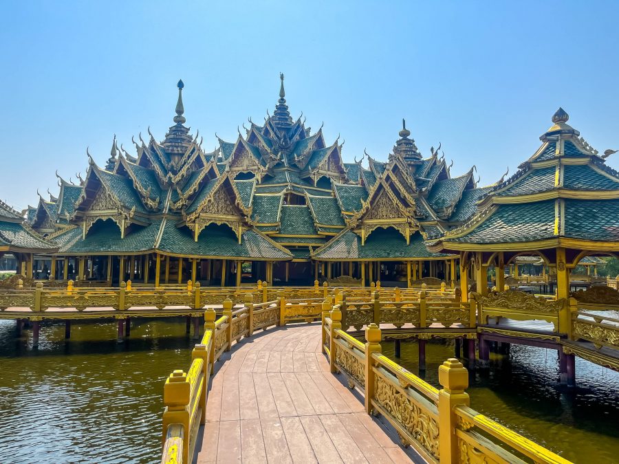 Replica temple at Muang Boran