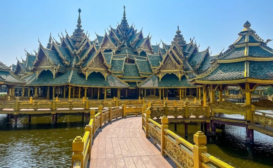 Replica temple at Muang Boran