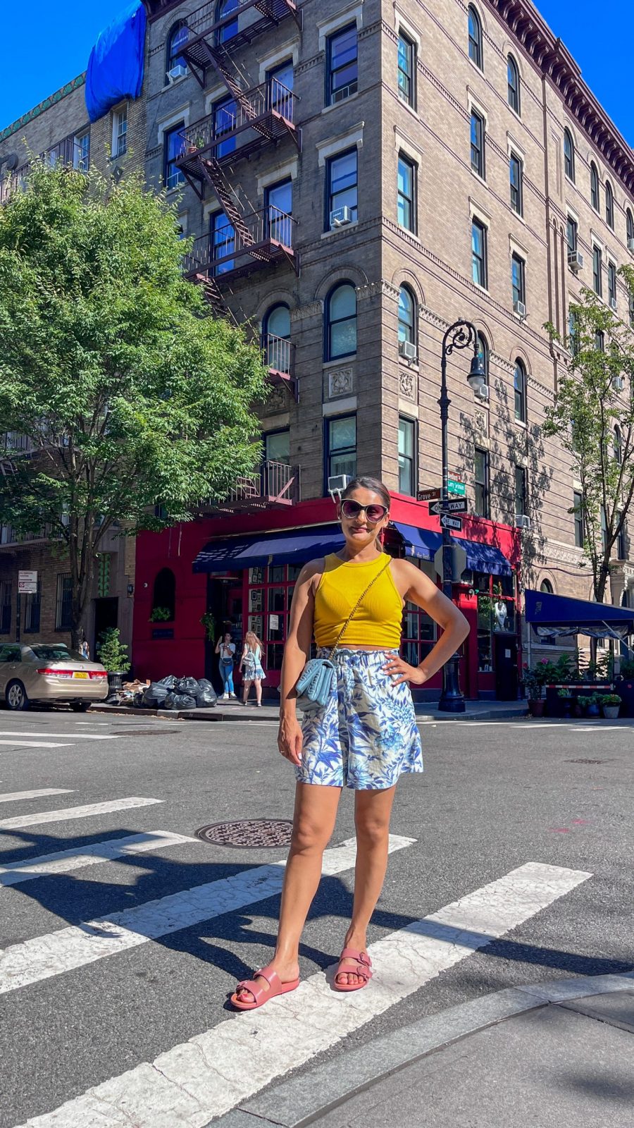 The Friends Apartment Building in Greenwich Village