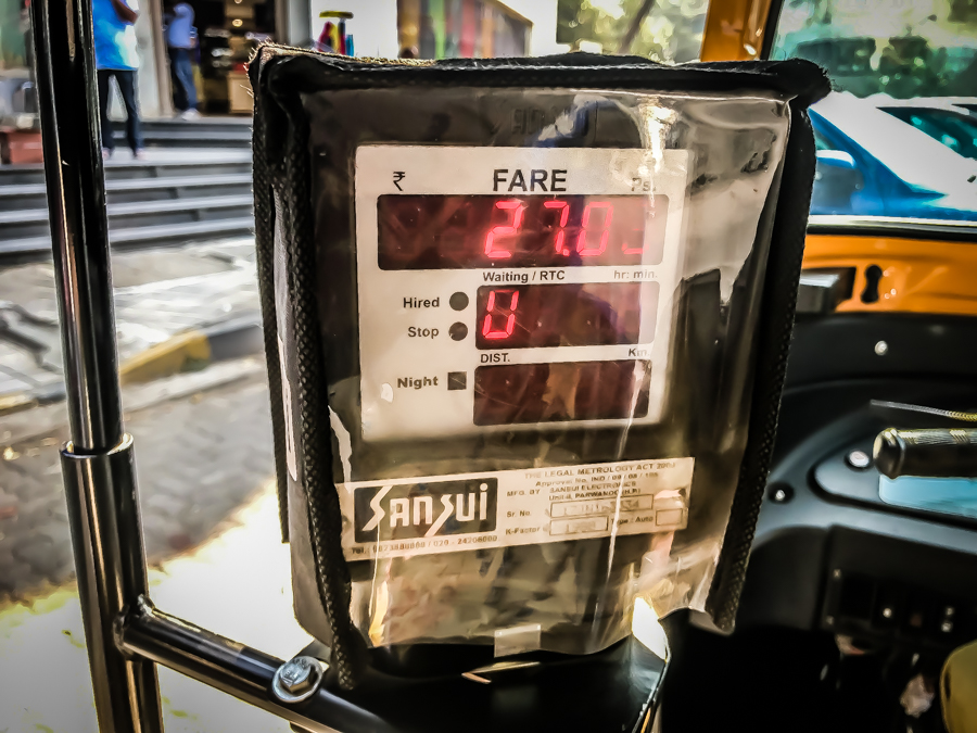 Rickshaw Meter - Mumbai Travel Guide