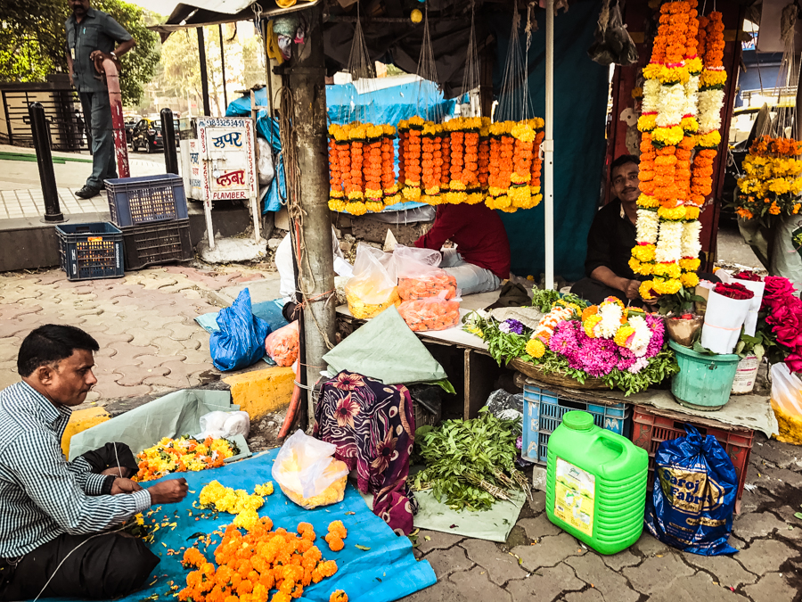 Mumbai flower seller