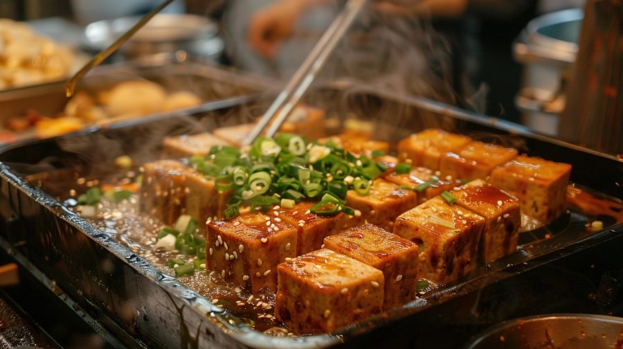 Stinky Tofu at the Night Market - things to do in Taipei