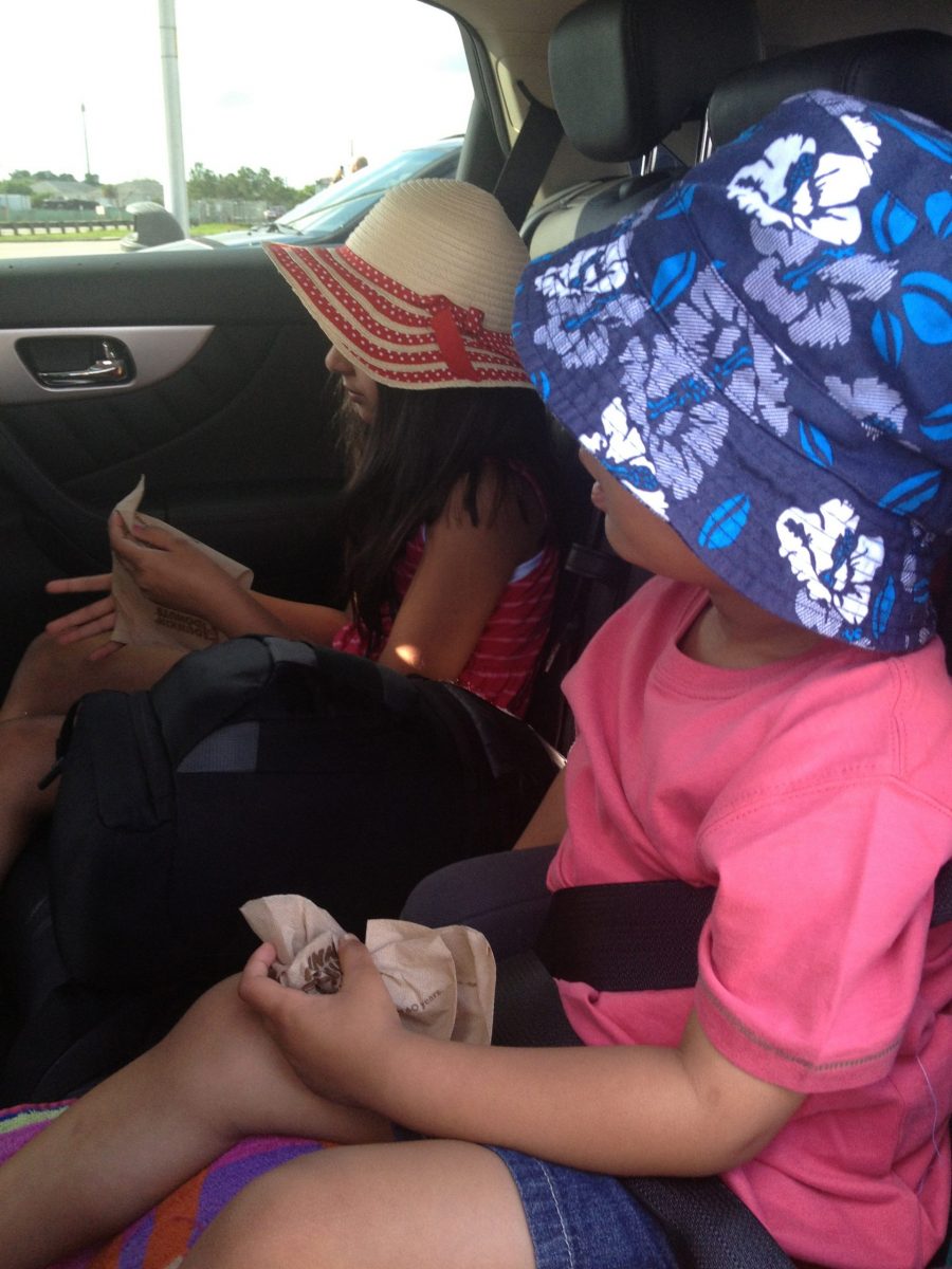 Children in the car
