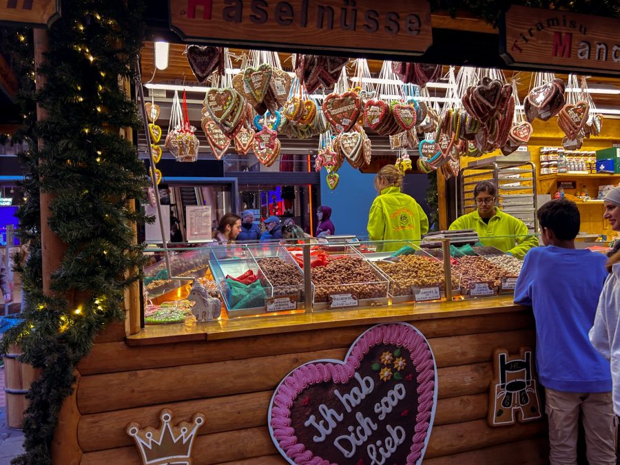 Sweets at Christmas market