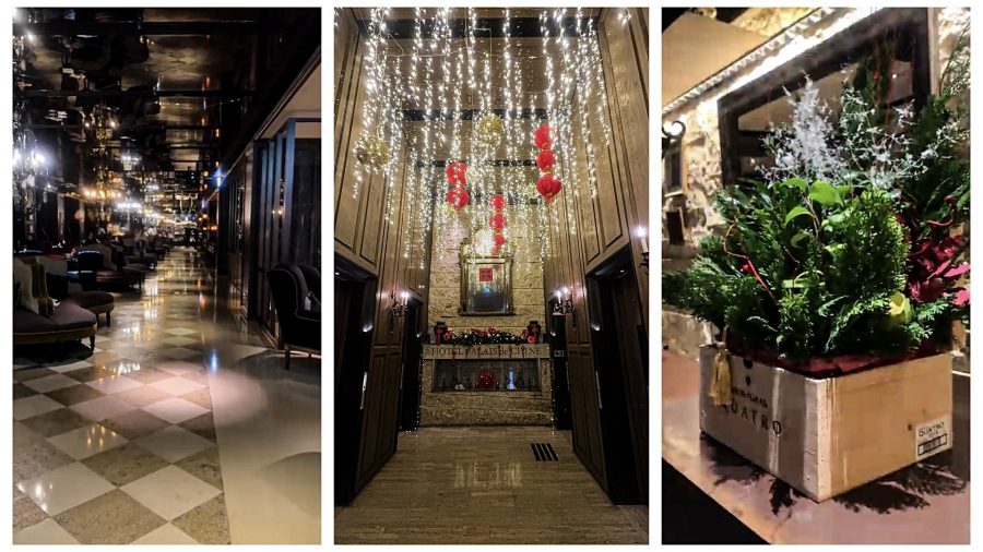 Hotel Lobby and Restaurant