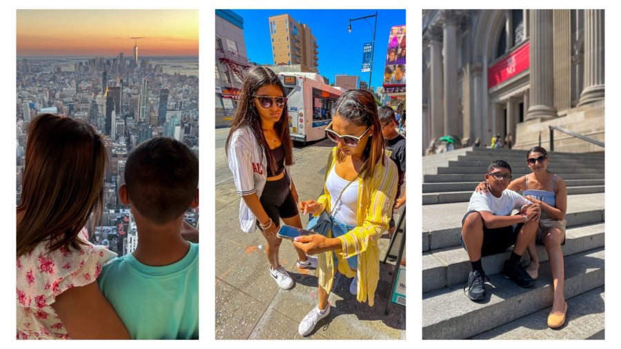 Travelling With Teens - me and the kids in New York