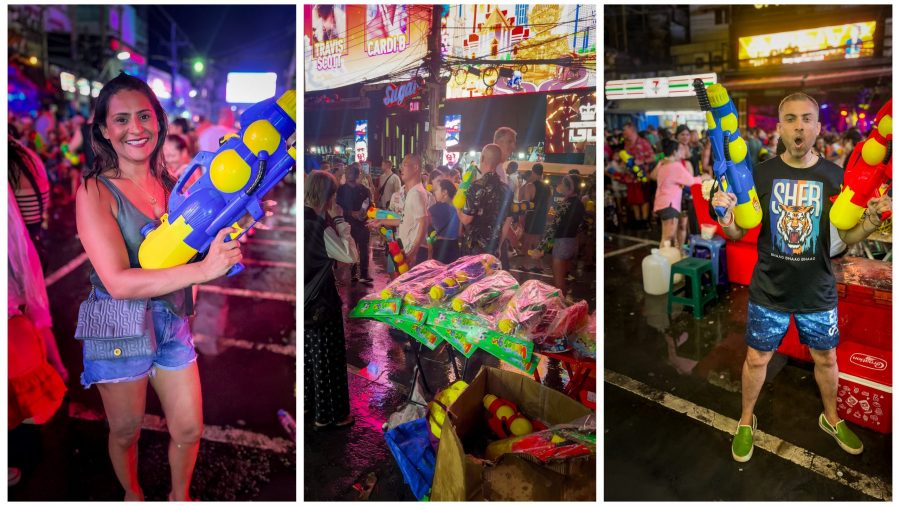 Sukh and I at the festival on Bangla Road in Phuket