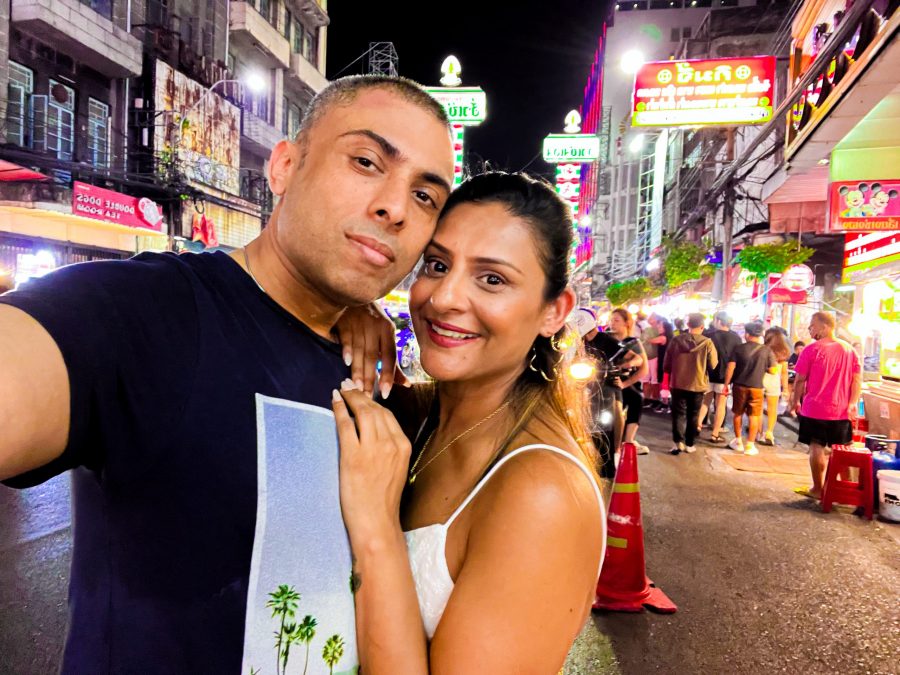 Two people in Chinatown, Bangkok, one of the 19 must-see experiences in Thailand