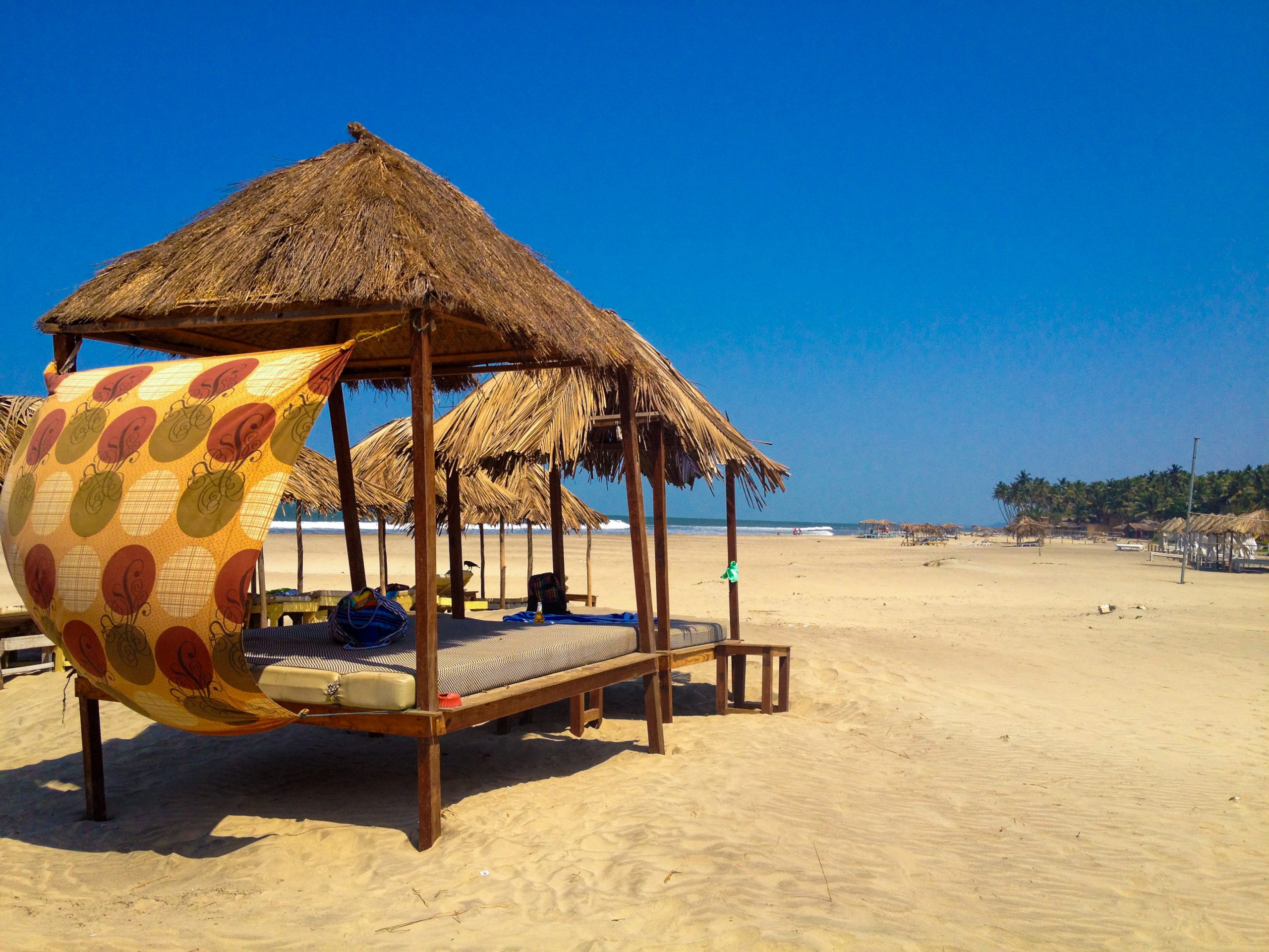 A beach shack in Goa