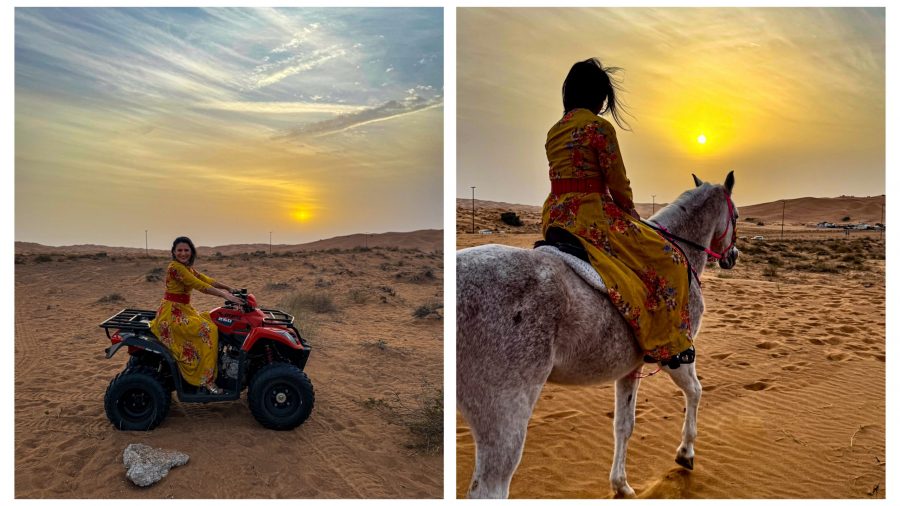 Sunset activities in Sharjah