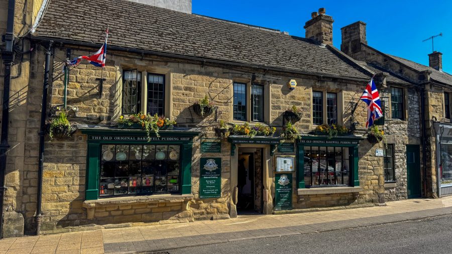The Old Original Bakewell Pudding Shop front