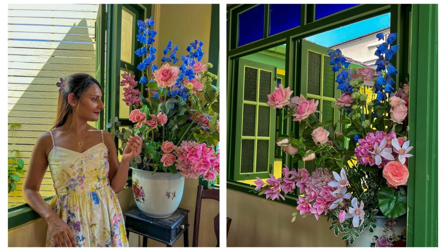 Enjoying a delicious local meal at Raya Cafe, a must-visit spot during a day in Old Phuket Town.