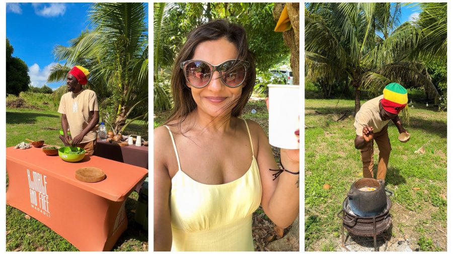 Cooking and sipping lemonade at the Humble and Free Farm