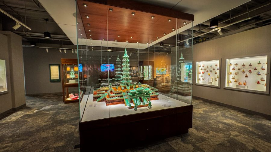 Jade Chinese Temple in Lizzadro Museum of Lapidary Art