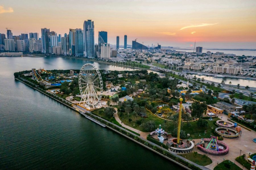 Where To Stay In Sharjah - The Sharjah skyline