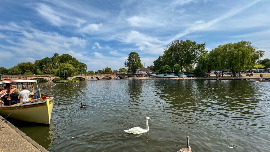 The scenic river in Stratford upon Avon, ideal for a day in Stratford upon Avon