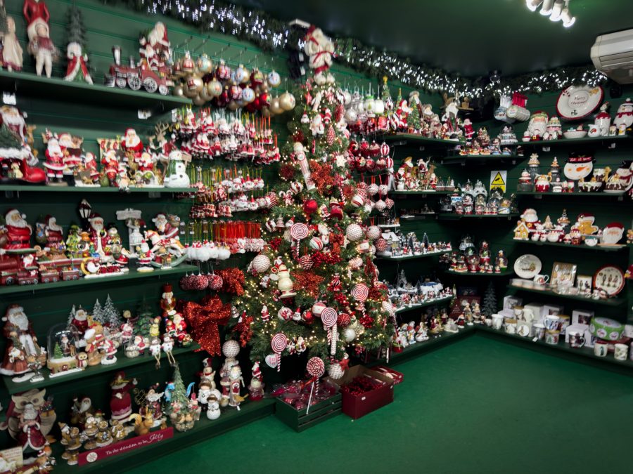 Nutcracker-themed Christmas shop