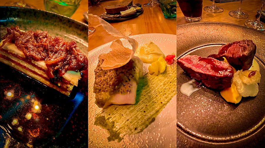 Gourmet dishes at Kentia Gourmet Club, one of the top restaurants in Lanzarote.