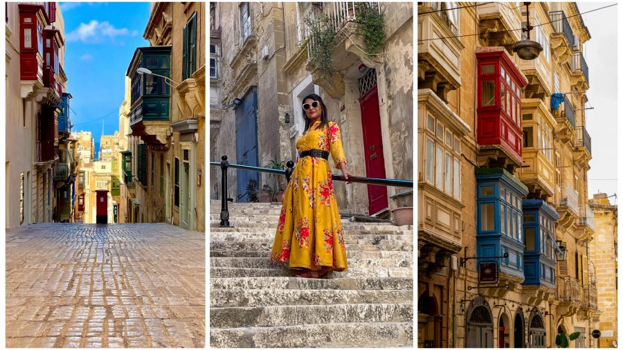 The streets of Valletta