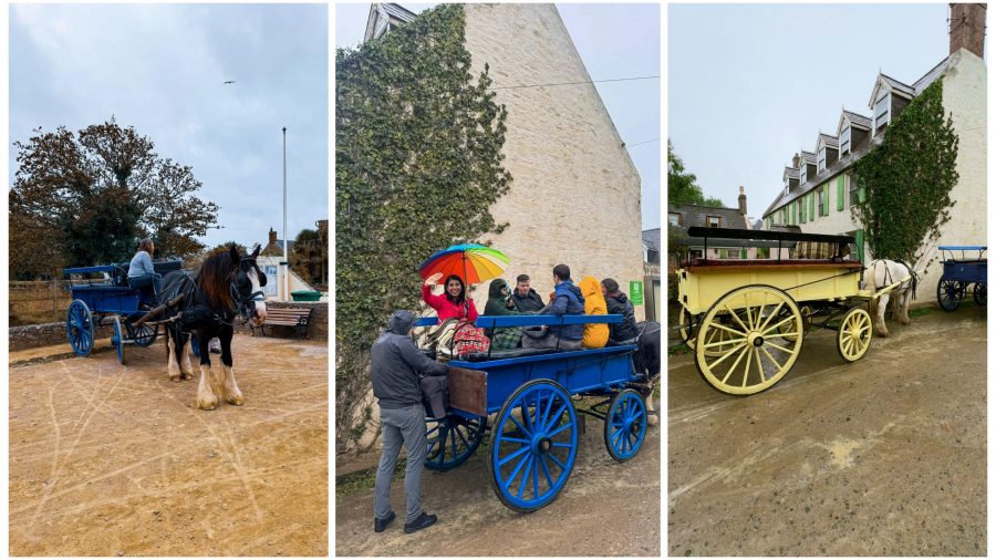 A horse and carriage ride - a must-do on your 2 days on Sark