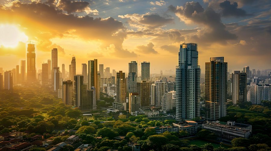 Skyline in Mumbai