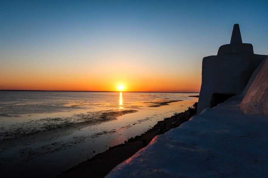 Sunset in Tunisia