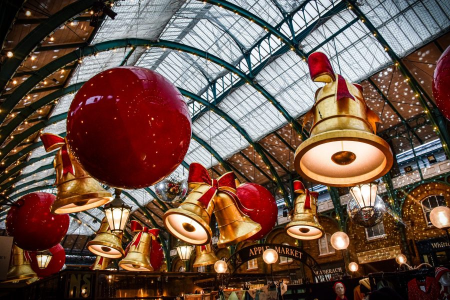 Decorations in Covent Garden