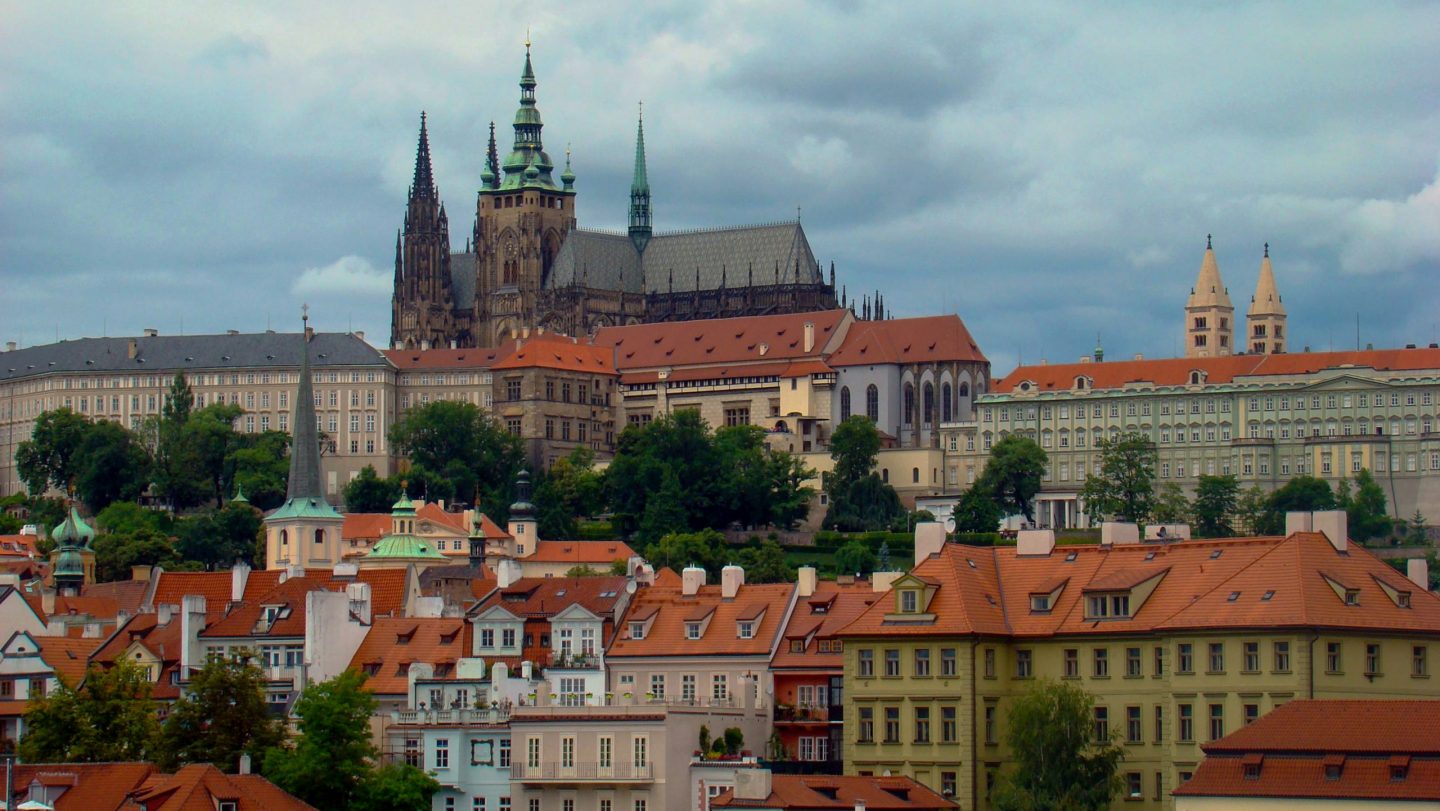 A view of Prague Castle