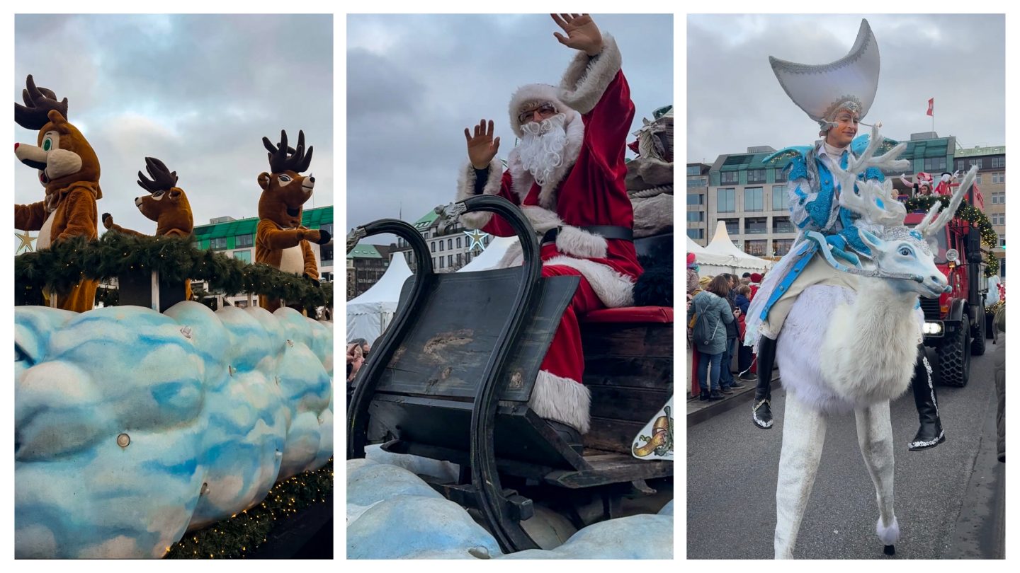 Christmas Parade at Jungfernstieg