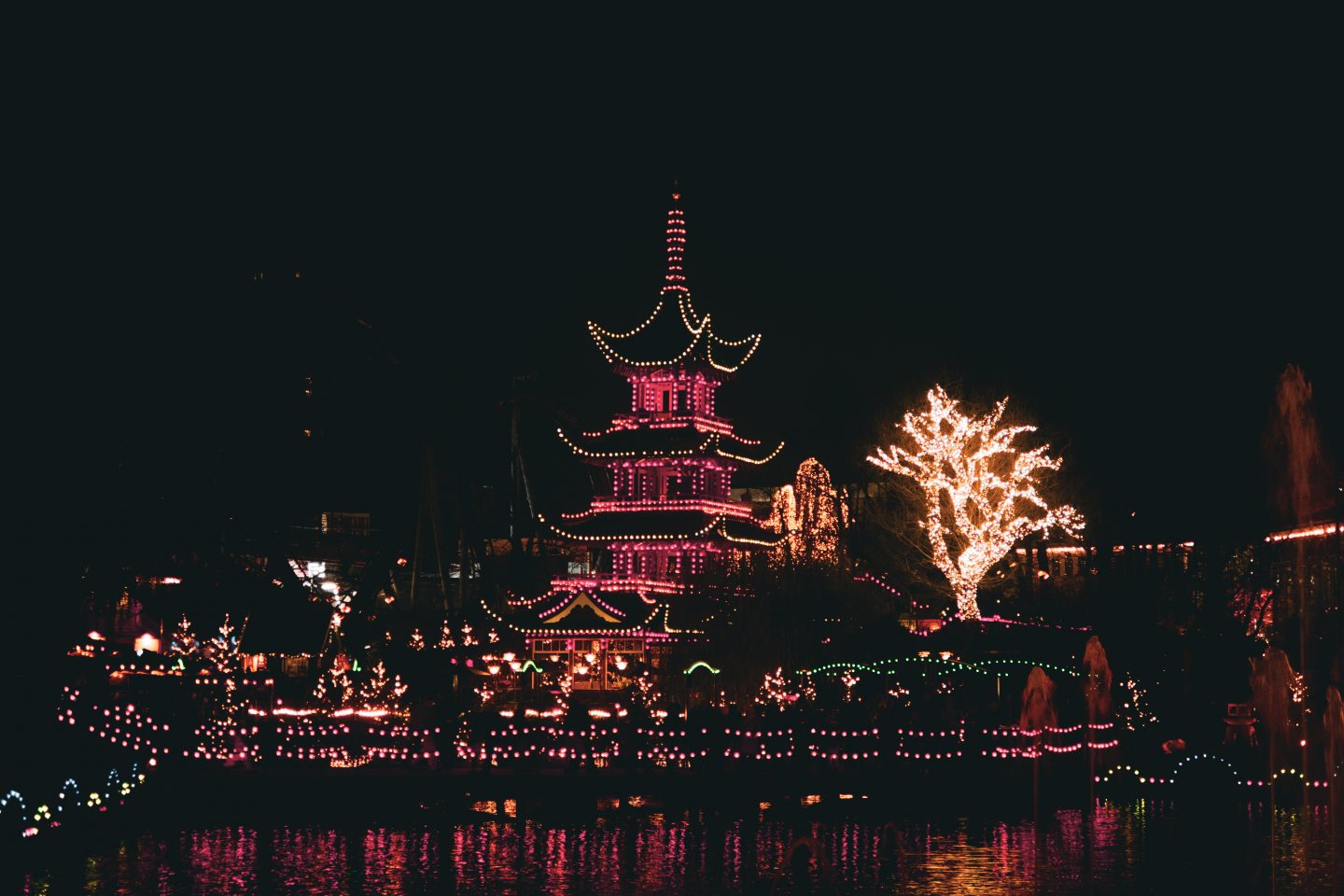 Tivoli Gardens pagoda