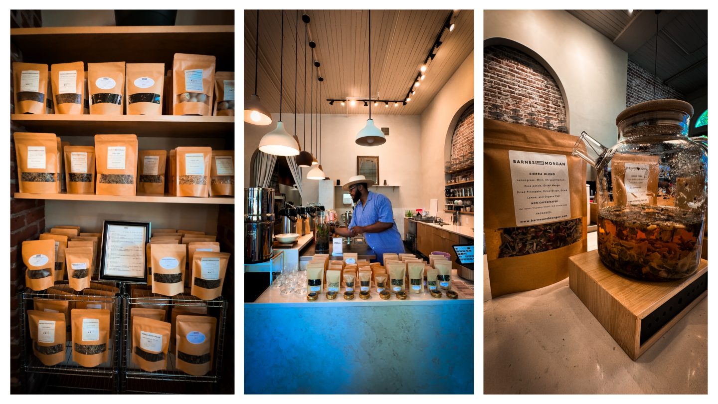 Local Artisans in Portland Tea shop