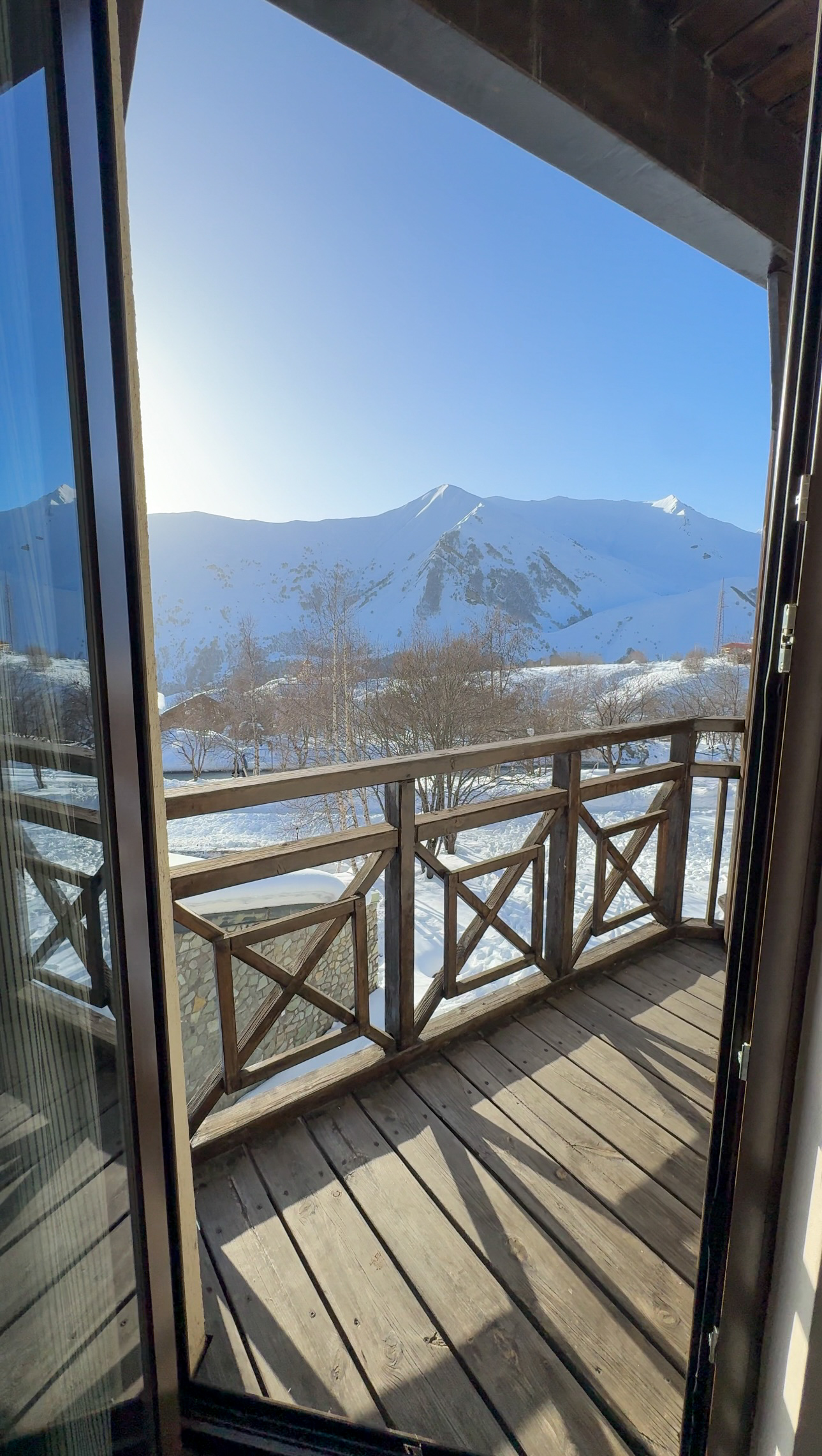 A view of the mountains from Marco Polo resort hotel