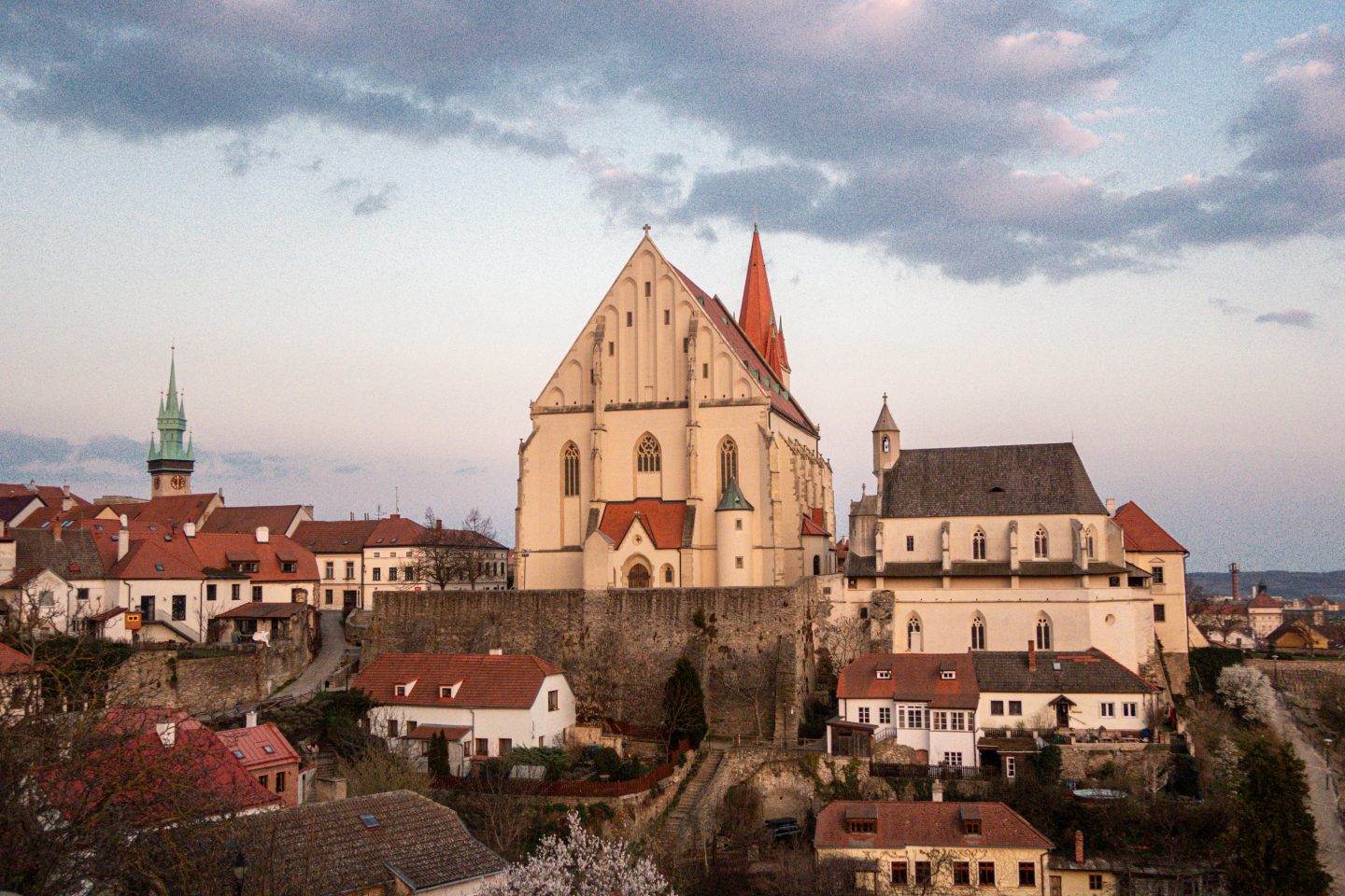 The church in Znojmo