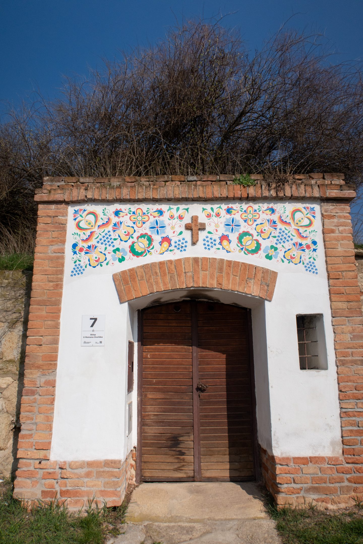 Hnanice Wine Village Cellar in South Moravia Wine Country