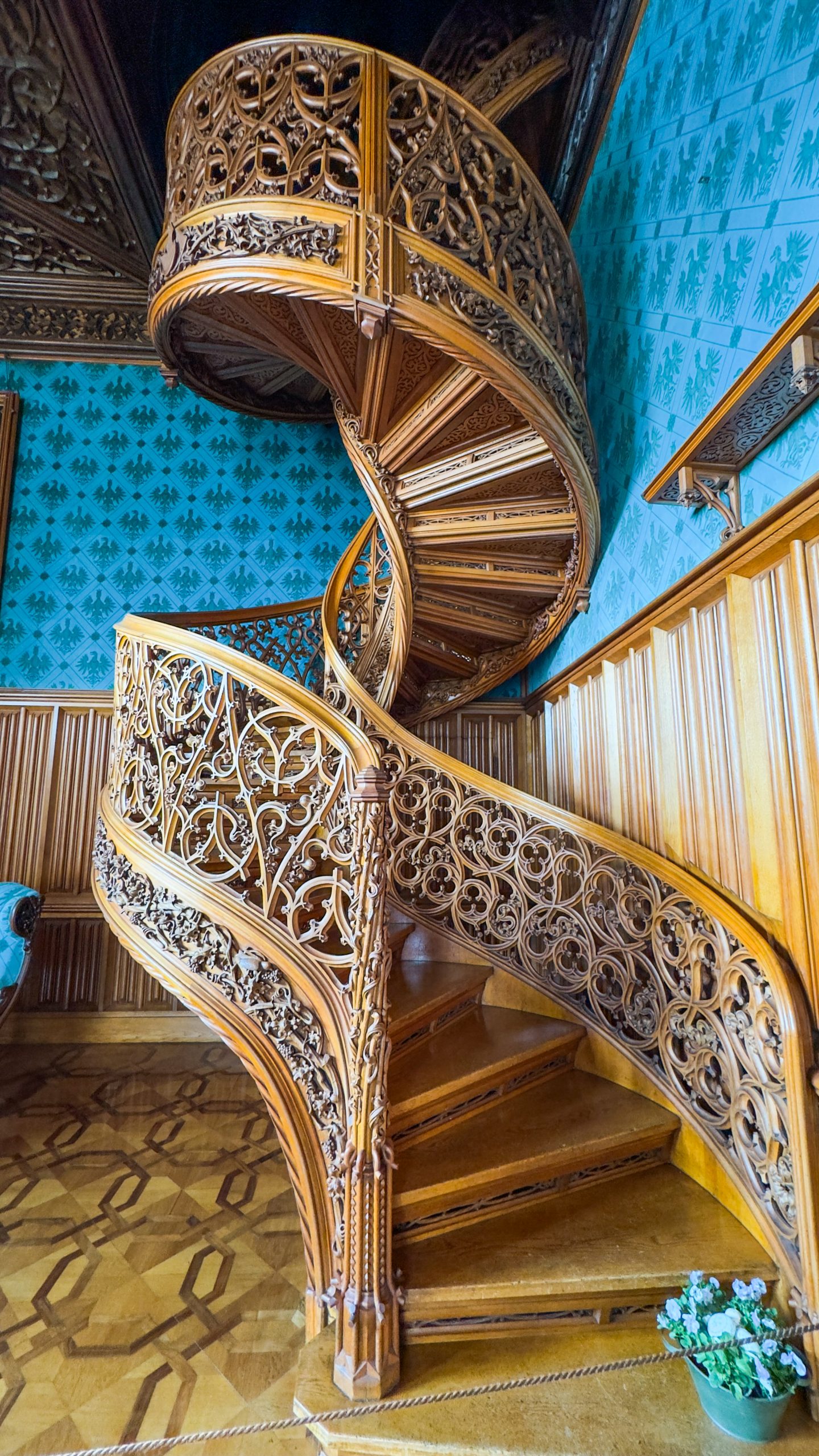 Lednice Chateau staircase