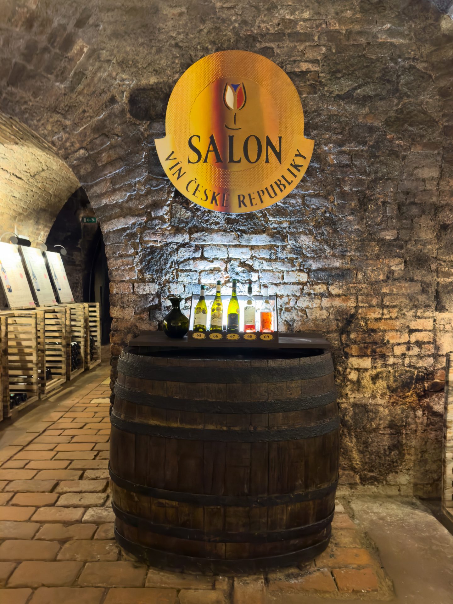 National Wine Salon in Valtice Chateau in South Moravia Wine Country