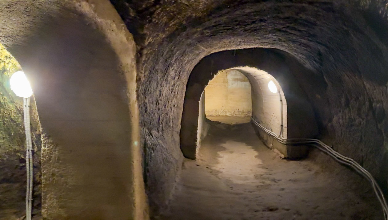 Underground tunnels in Znojmo