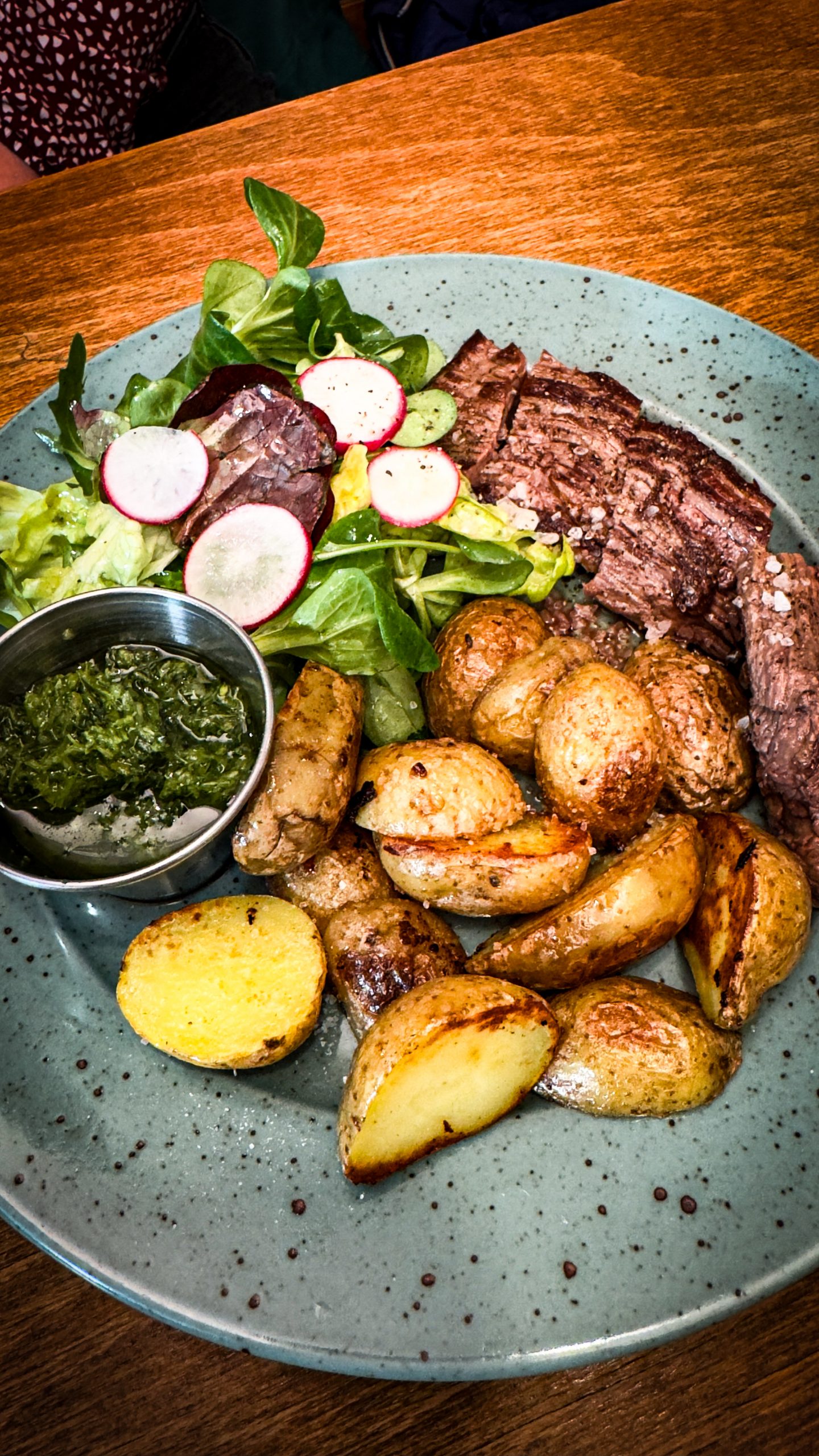 Soul Bistro in Brno beef dish