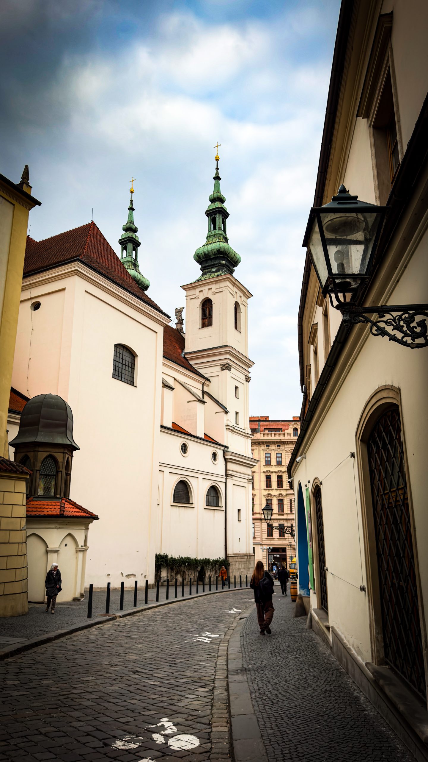 A Brno alleyway near the Old Town Hall