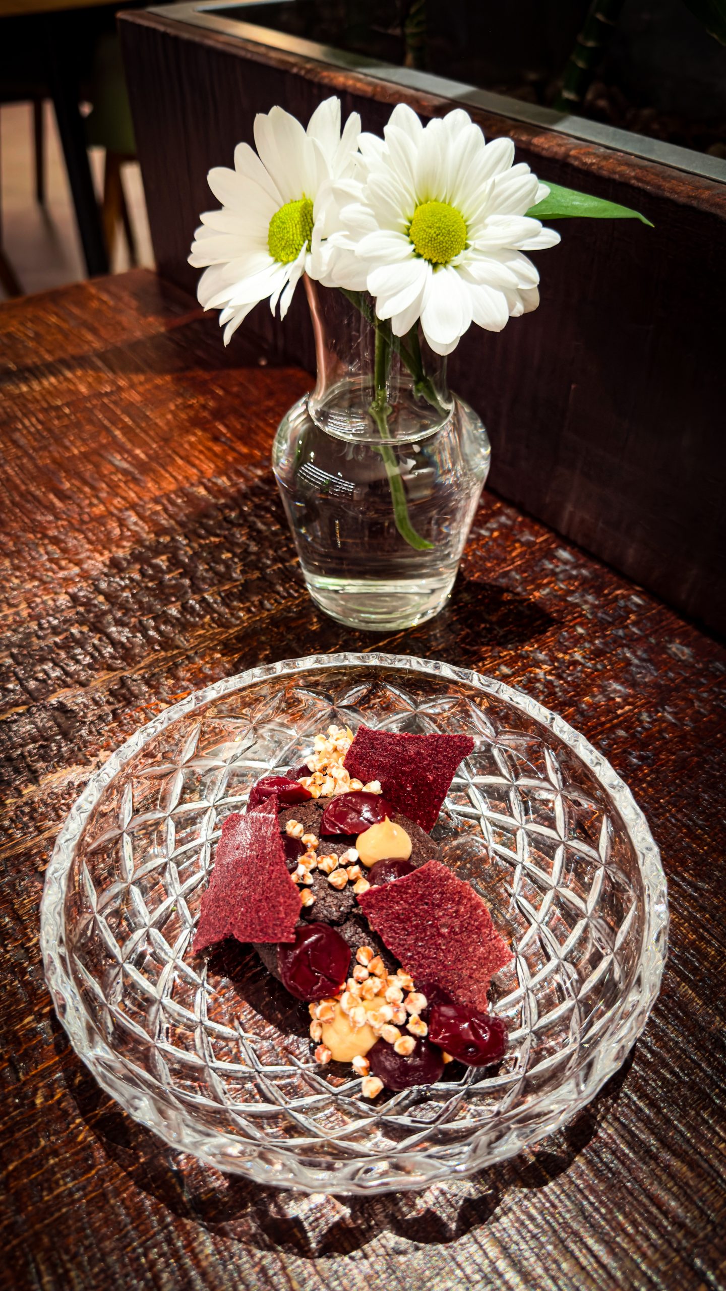 One of the dishes on the taster menu at Kohout Na Vine