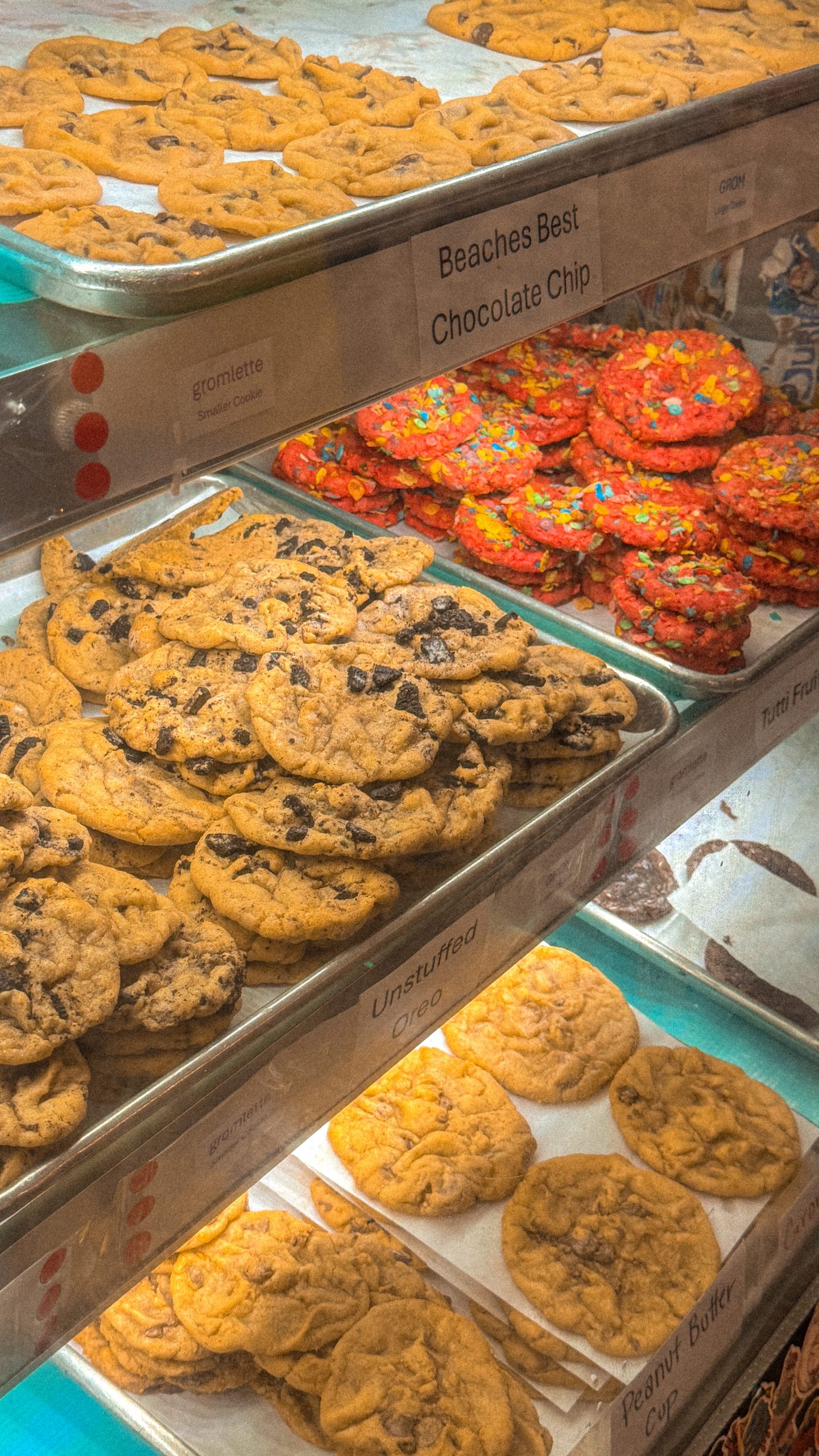 Cookies N Creme ice cream shop