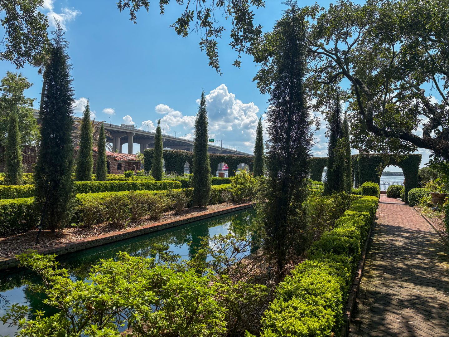 Gardens at the Cummer Museum of Art and Gardens in Jax