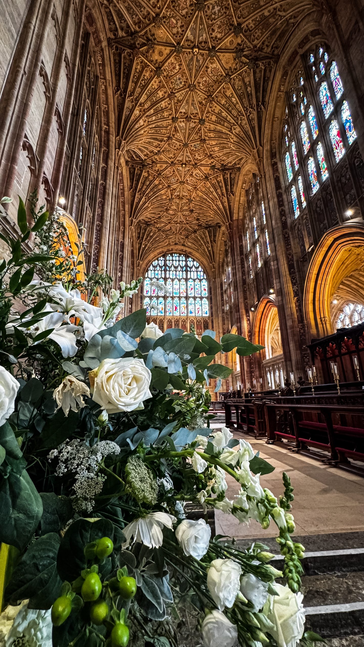 Sherborne Abbey interior