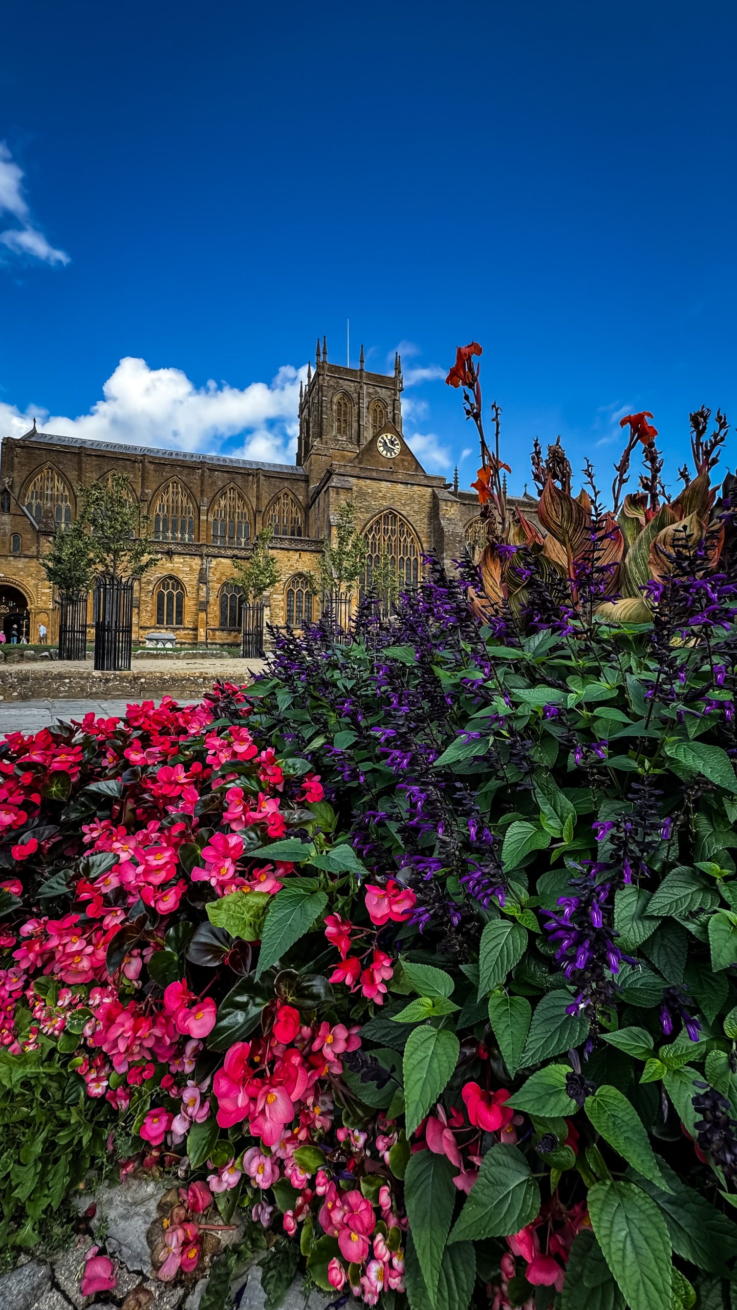 Sherborne Abbey exterior